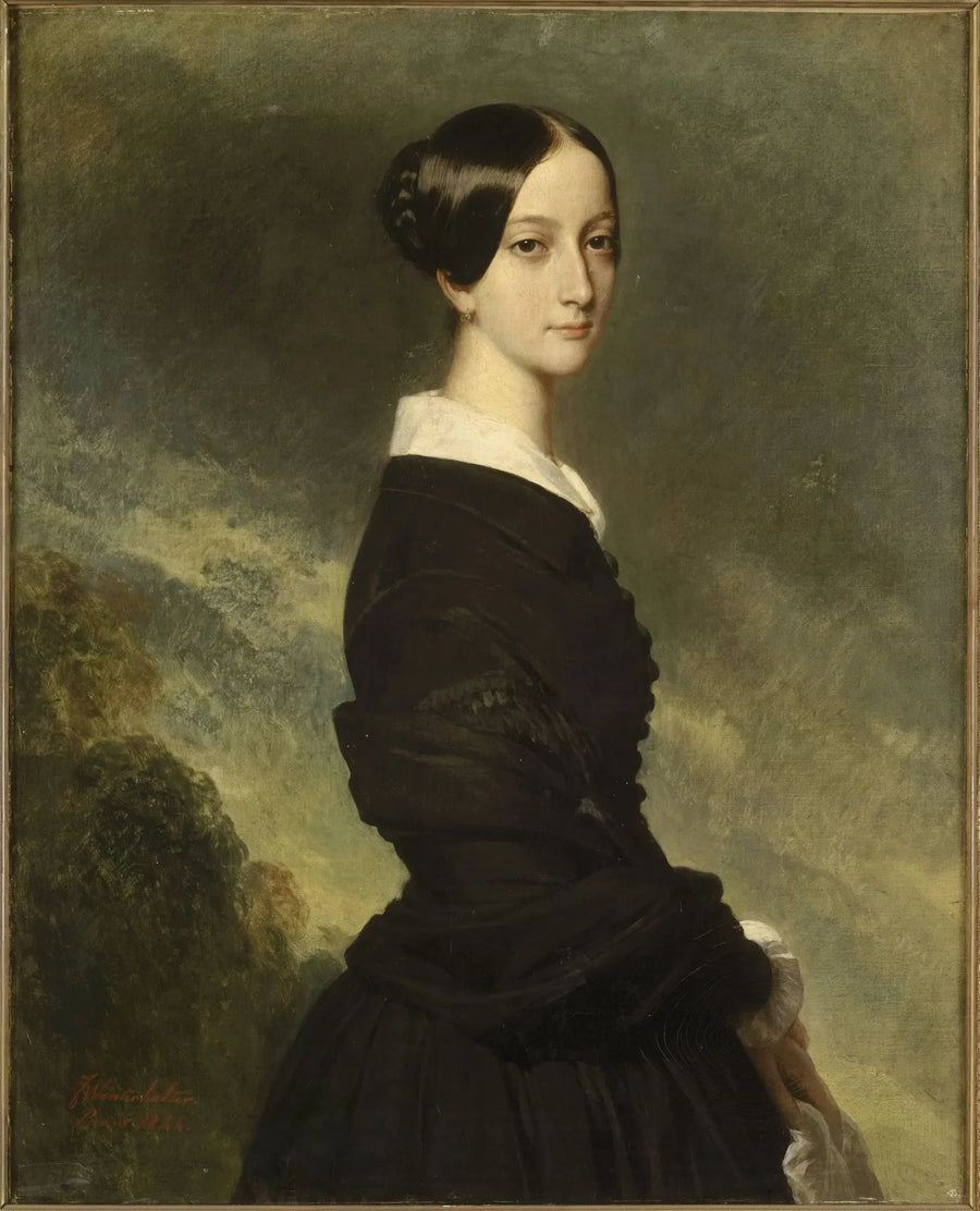 Françoise-Caroline Gonzague, prinsessa Joinville (1824-1898) - Franz Xaver Winterhalter