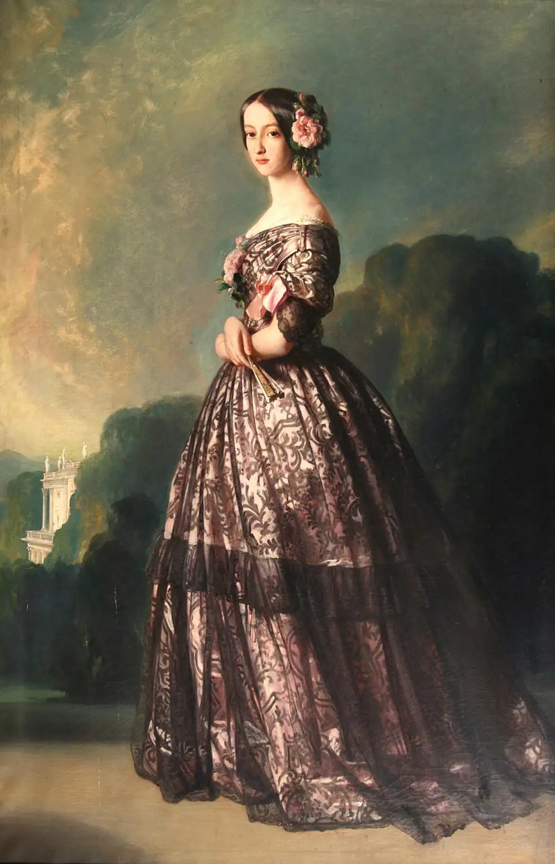Françoise Caroline Jeanne Raphaëlle de Bourbon-Bragance, prinsessa Brasiliasta, Joinvillen prinsessa - Franz Xaver Winterhalter