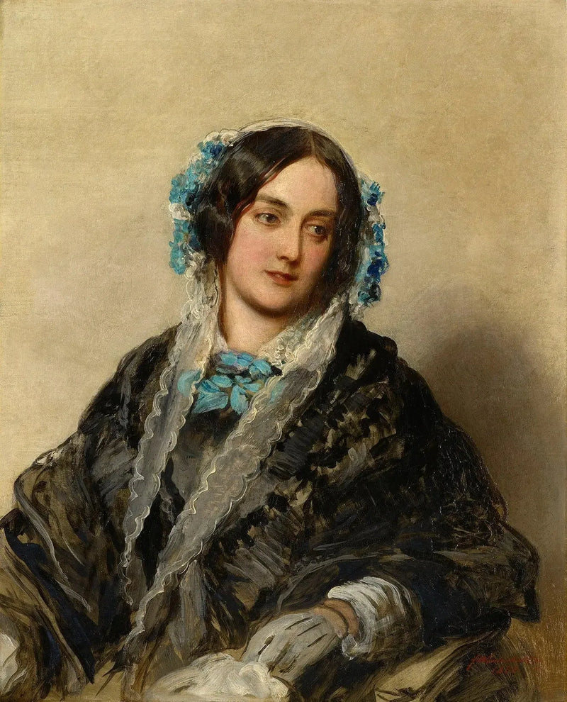Françoise, kreivitär Gainsboroughilta (1814-1885) - Franz Xaver Winterhalter