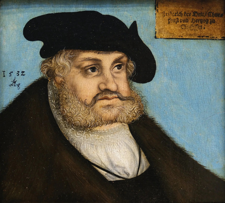 Frédéric III le Sage herttua Saksasta ja vaaliruhtinas - Lucas Cranach vanhempi
