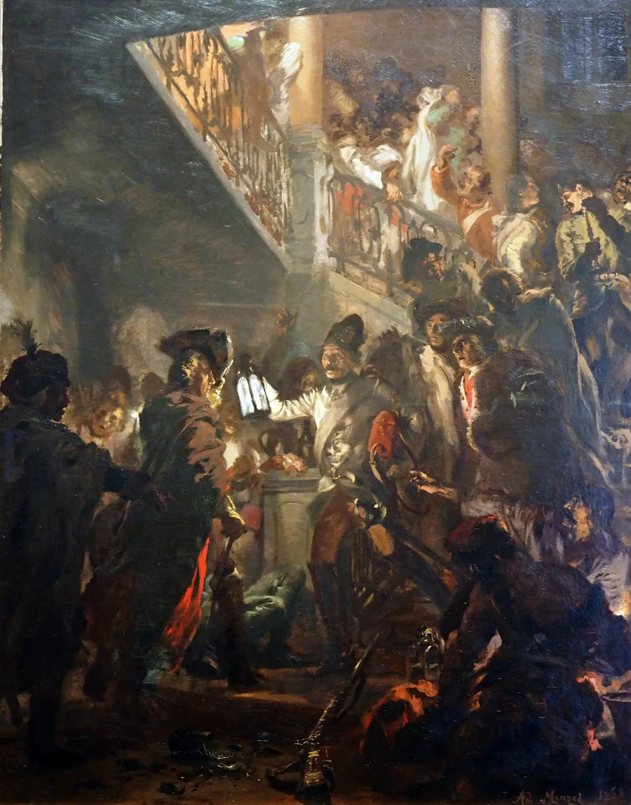 Frédéric Suuri Lissassa: Hyvää iltaa, herrat - Adolph von Menzel