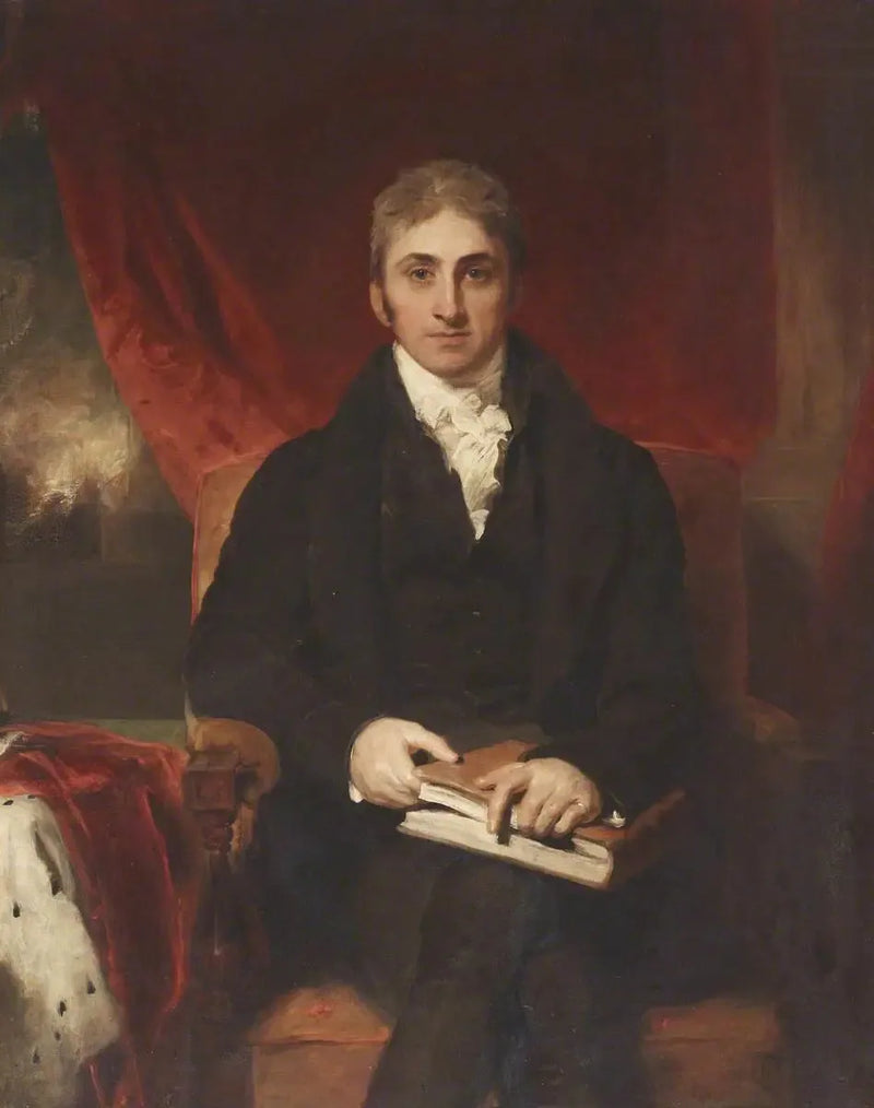 Frederick William Hervey, 5. herttu of Bristol ja myöhemmin Bristolin ensimmäinen markiisi, kansanedustaja, FRS, FSA (1769-1859) - Thomas Lawrence