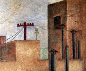 Paysage urbain - Frida Kahlo