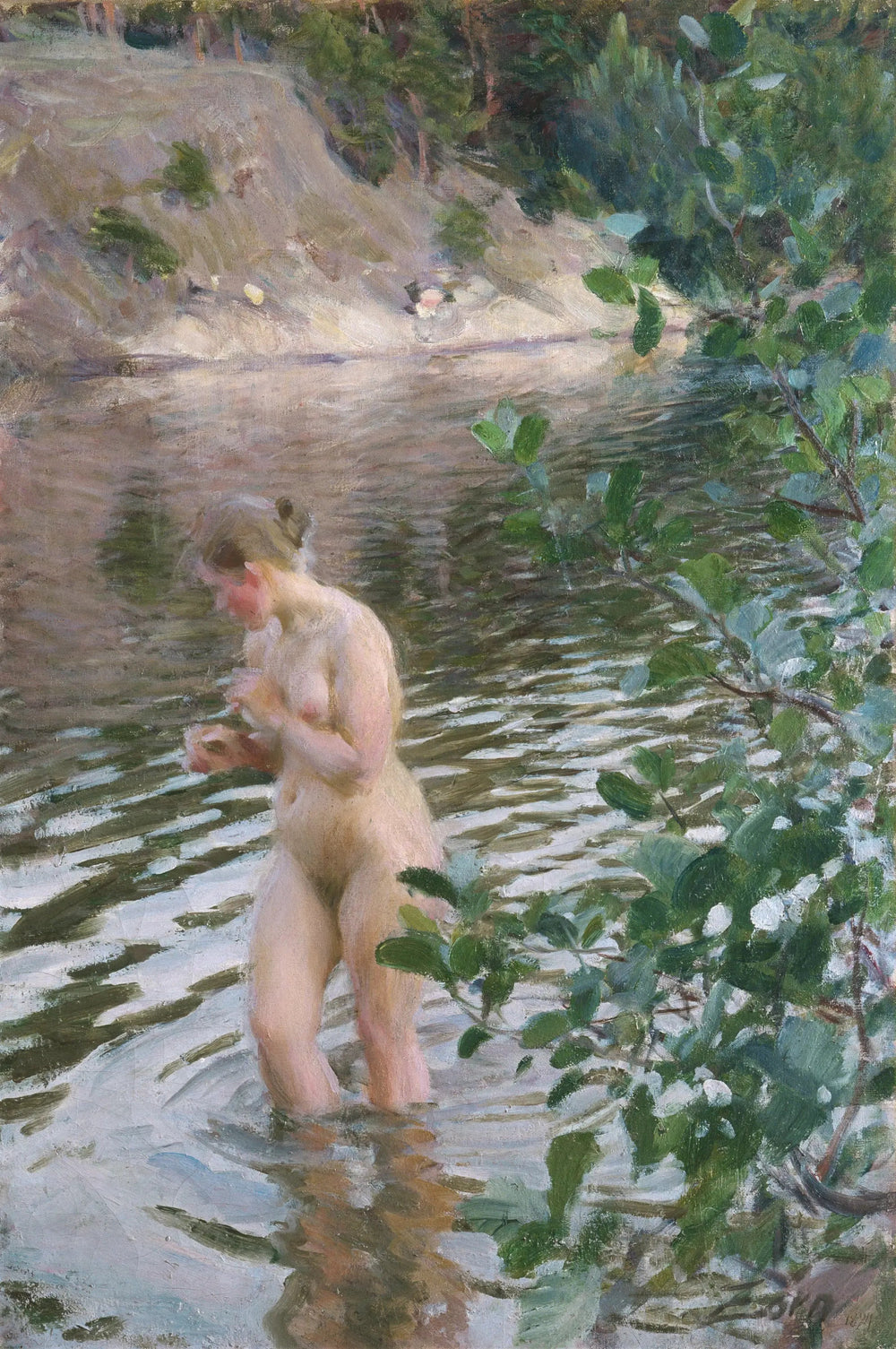 Frileuse - Anders Zorn - Alpha Reproduction