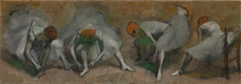 Tanssijoiden frisi - Edgar Degas
