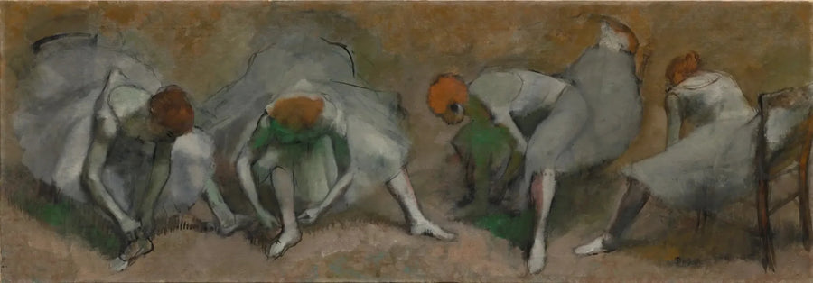 Tanssijoiden frisi - Edgar Degas