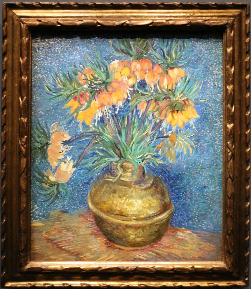 Imperiaalikruunufritillaarit kuparivaseissa - Vincent van Gogh