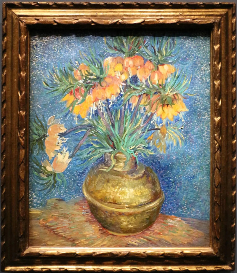 Imperiaalikruunufritillaarit kuparivaseissa - Vincent van Gogh