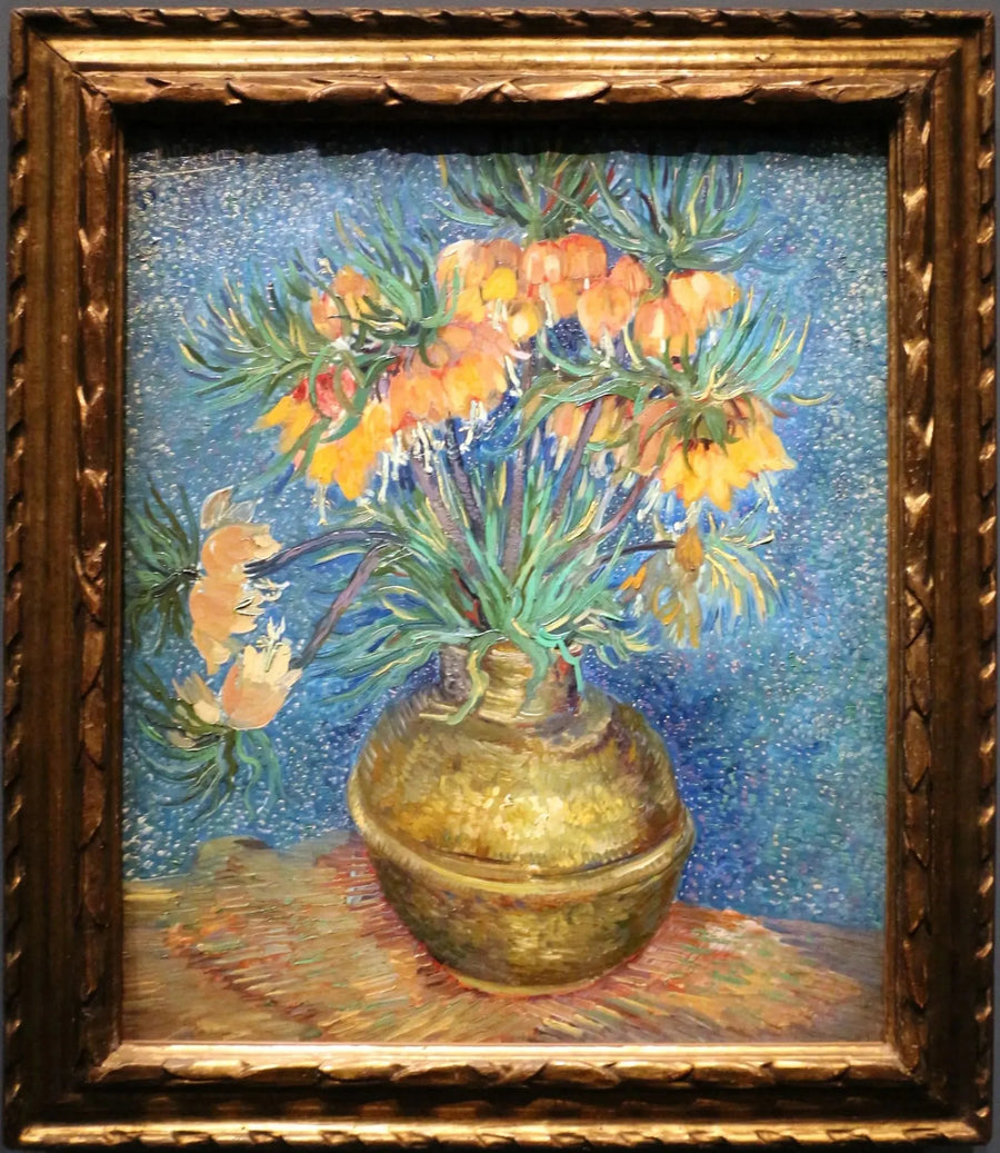 Imperiaalikruunufritillaarit kuparivaseissa - Vincent van Gogh