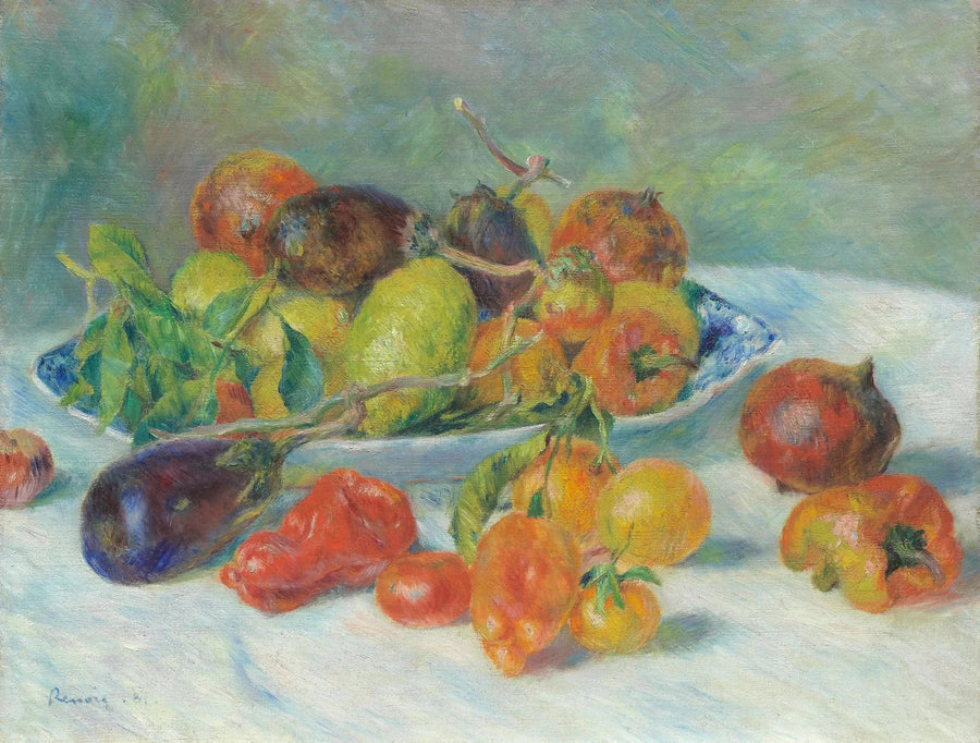 Etelä-Ranskan hedelmät - Pierre-Auguste Renoir