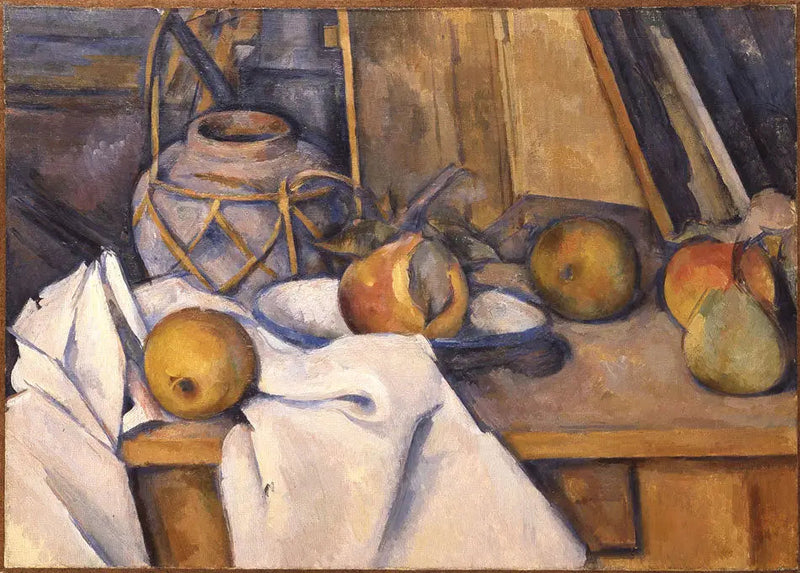 Hedelmät ja inkivääripurkki - Paul Cézanne