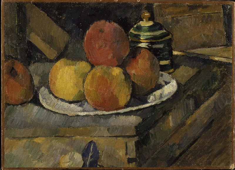 Hedelmät ja sokerikulho - Paul Cézanne