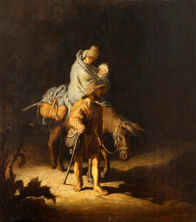 Pakomatka Egyptiin - Rembrandt