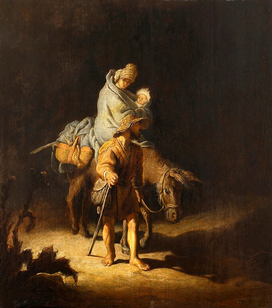 Pakomatka Egyptiin - Rembrandt