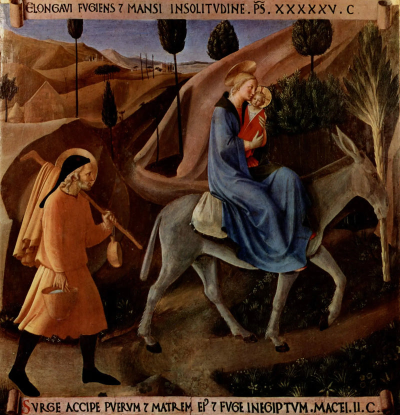 Pakomatka Egyptissä - Fra Angelico