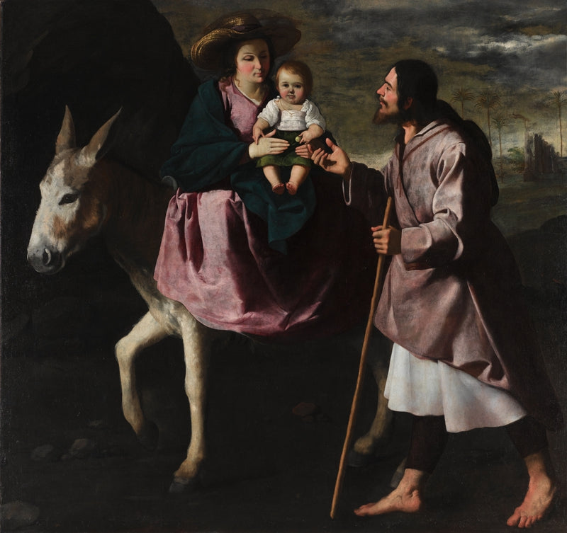 Pakomatka Egyptiin - Francisco de Zurbarán