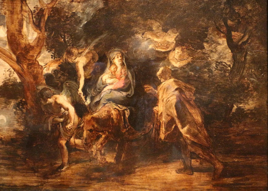 Pakomatka Egyptiin - Peter Paul Rubens