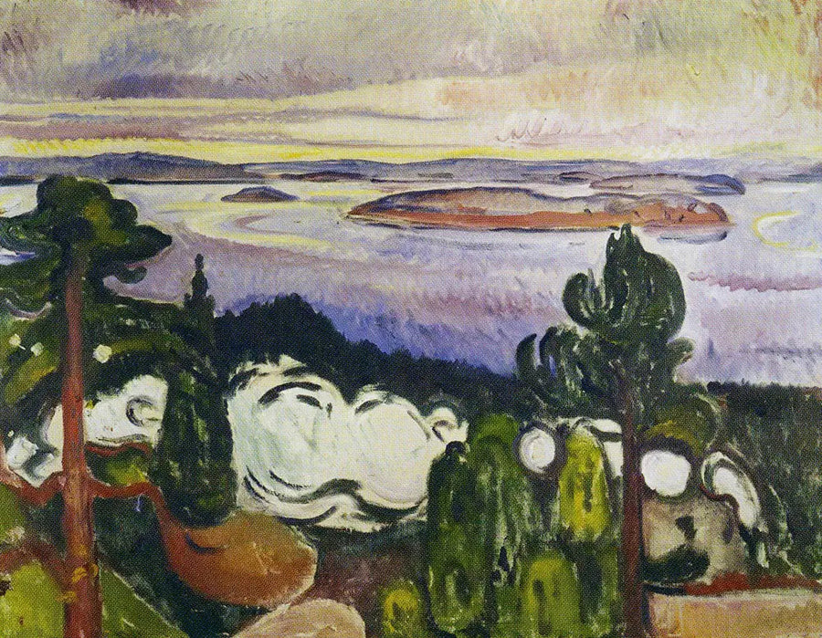 Junasavu - Edvard Munch