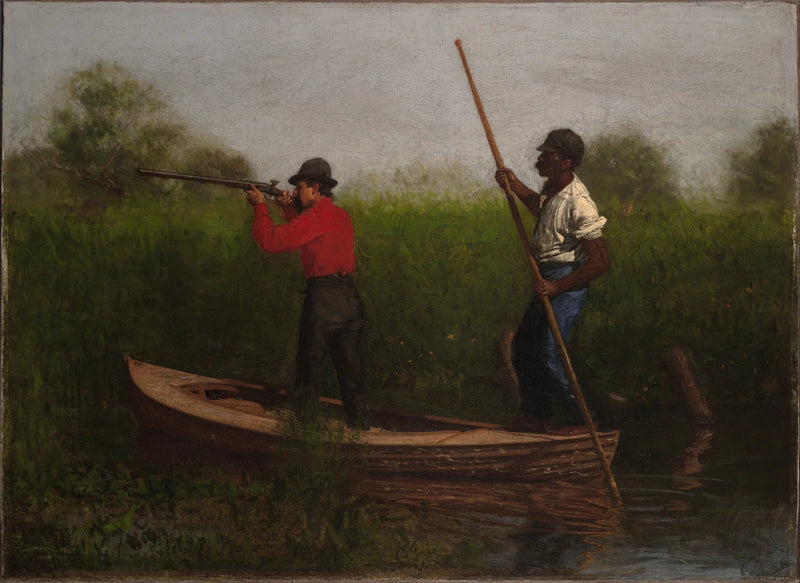 Rautatieammunta Delawaressa - Thomas Eakins
