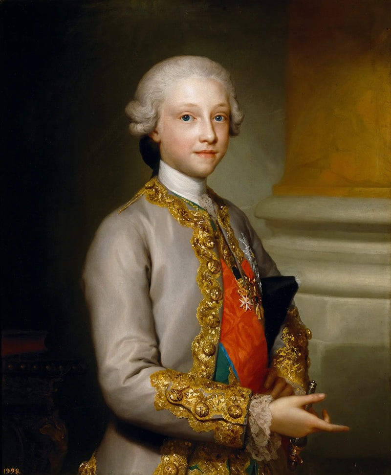 Gabriel Antoine de Bourbon, lapsi Espanjasta - Anton Raphael Mengs