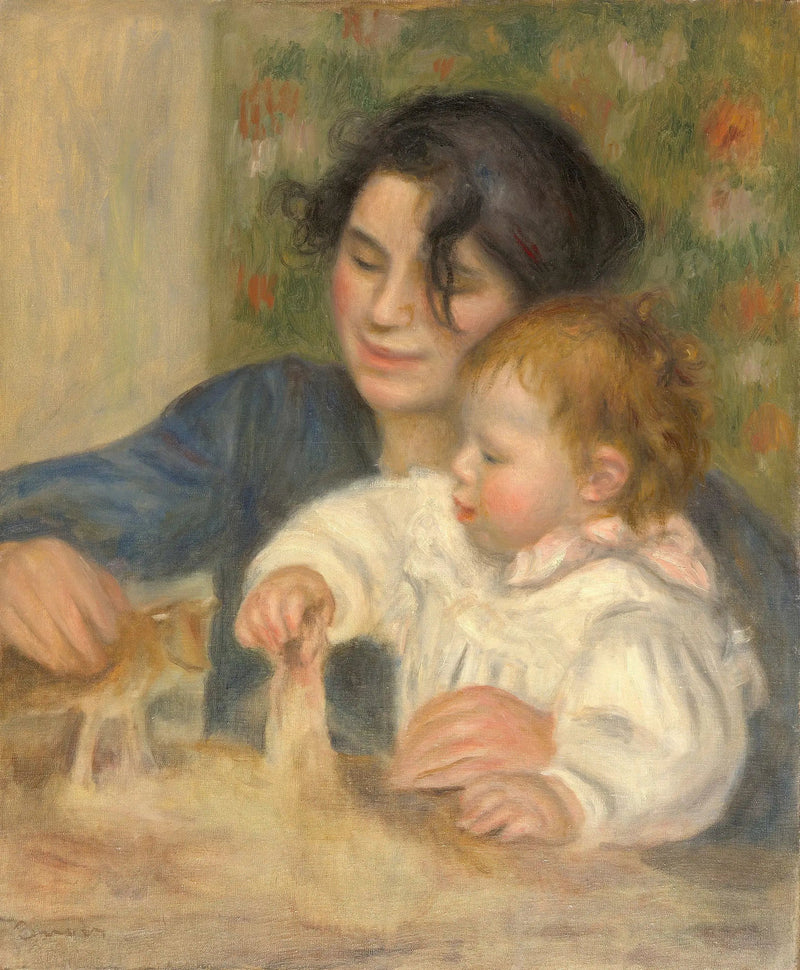 Gabrielle ja Jean - Pierre-Auguste Renoir