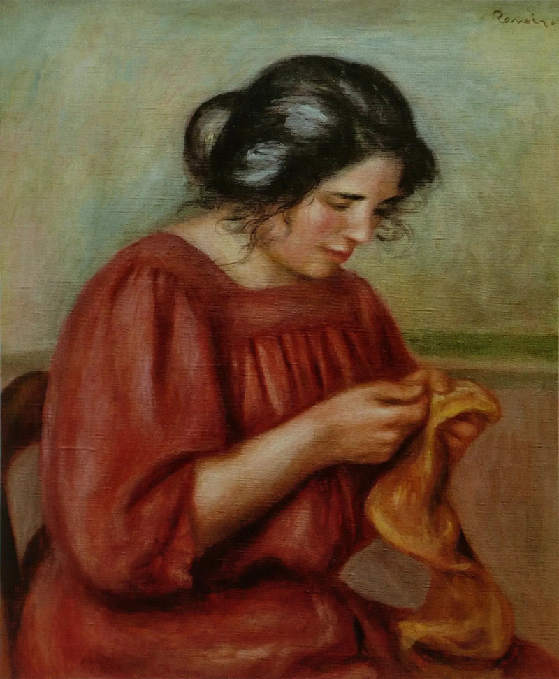 Gabrielle toipuu - Pierre-Auguste Renoir