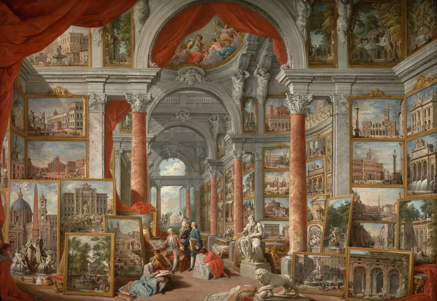 Modernin Rooman näkymägalleria - Giovanni Paolo Panini