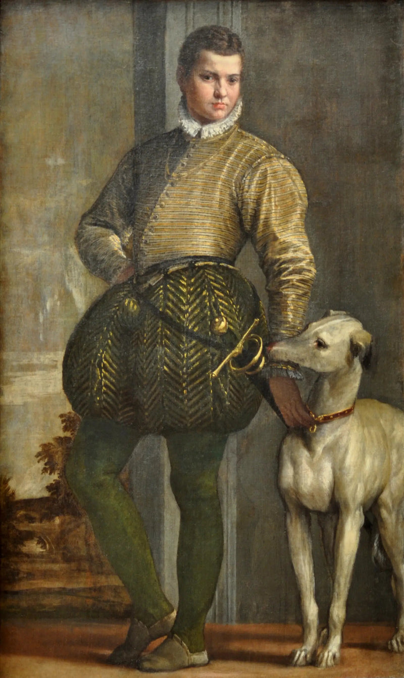 Poika ja greyhound - Paul Véronèse