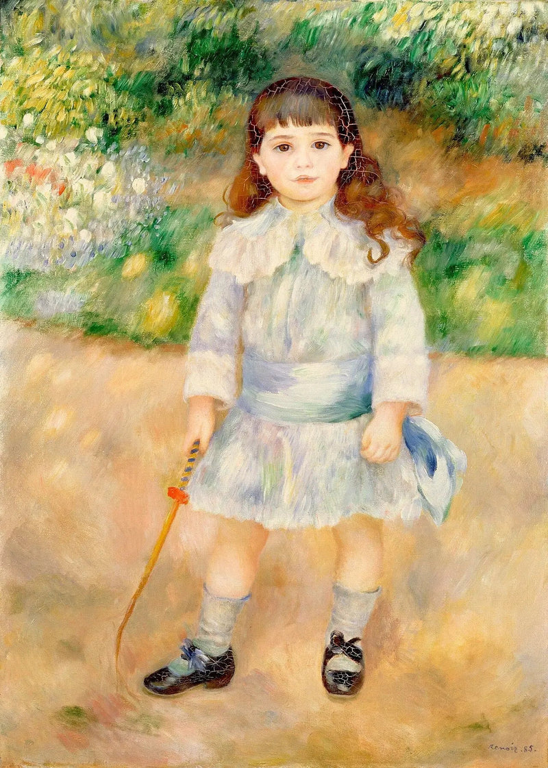 Poika ruoskan kanssa - Pierre-Auguste Renoir