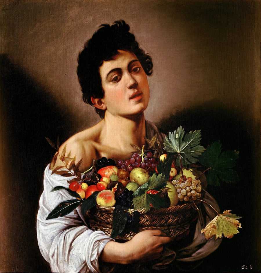 Poika hedelmäkorin kanssa - Caravaggio