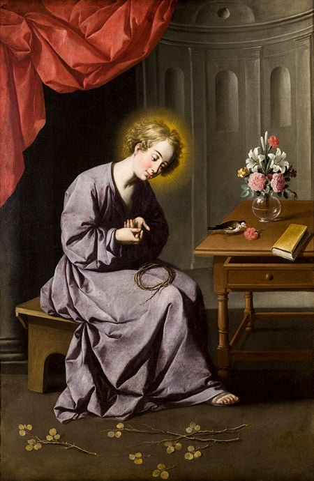 Poika piikillä - Francisco de Zurbarán