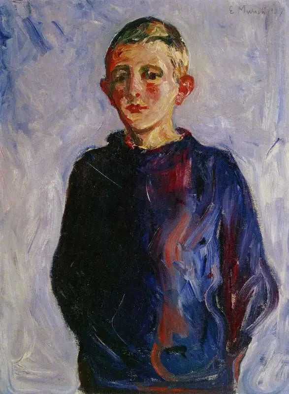 Warnemünden poika - Edvard Munch