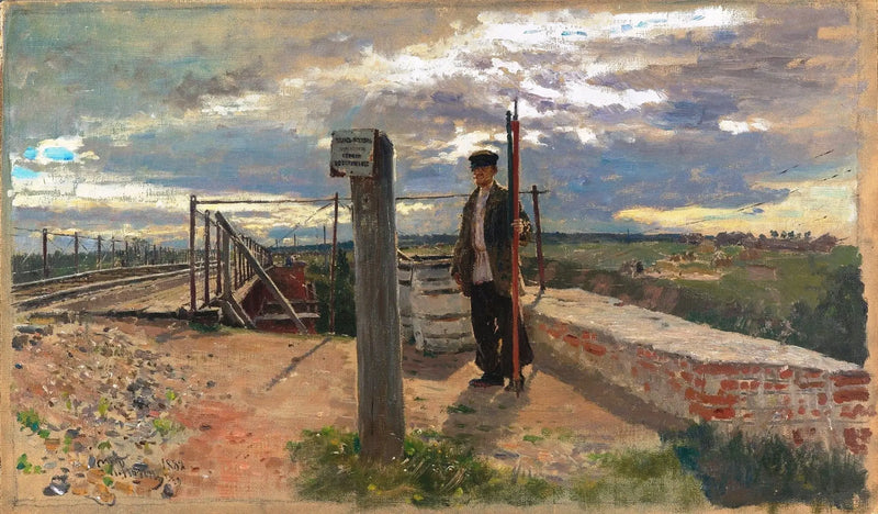 Rautatiepuolustus. Khotkovo - Ilya Repin