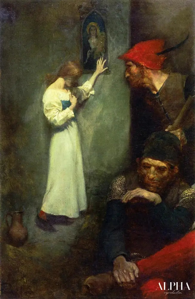 Guarded by Rough English Soldiers - Howard Pyle - Reproductions de tableaux et peintures haut de gamme