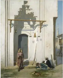 Vartijat hautakammion ovella - Jean-Léon Gérôme