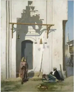 Vartijat hautakammion ovella - Jean-Léon Gérôme