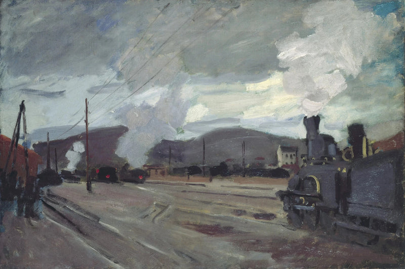 Argenteuilin asema W242 - Claude Monet