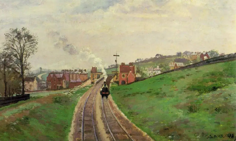 Lordship Lane asema, Dulwich - Camille Pissarro