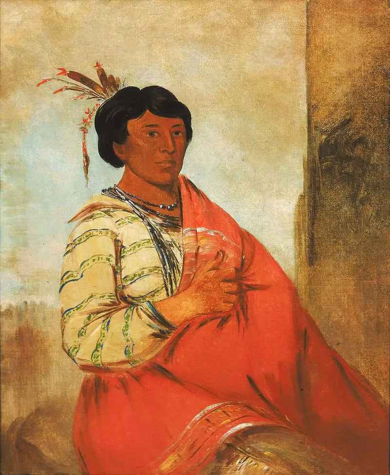 Gaw-záw-que-dung, Se joka tervehtii - George Catlin
