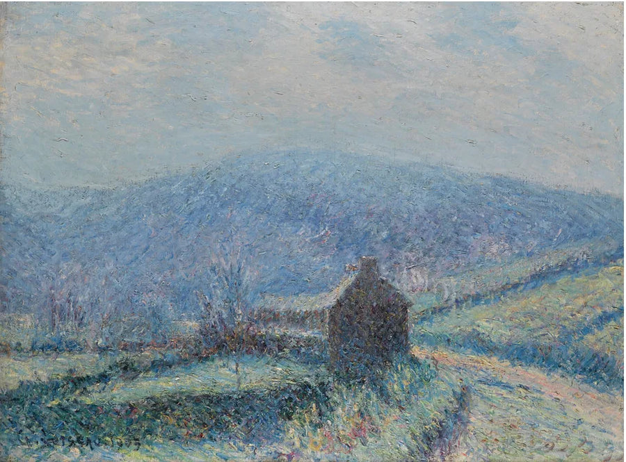 Valkoinen hyytelö Huelgoatissa, Finistère - Gustave Loiseau