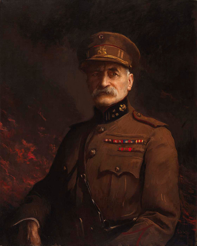 Yleinen Georges Leman, Liegen linnoitetun kaupungin komentaja - Edmund Charles Tarbell