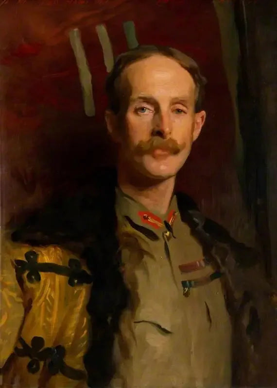 Yleinen Sir Ian Standish Monteith Hamilton, 1853 - 1947. Sotilas (3. prikaatin komentaja, Tirah Field Force) - John Singer Sargent