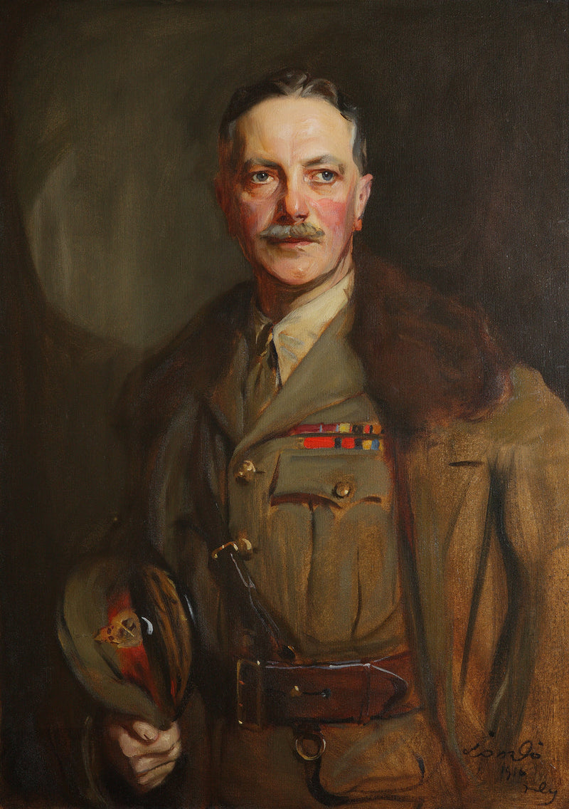 Kenraali Sir Robert Whigham, KCB, DSO, Keisarillisen armeijan varaesikuntapäällikkö - Philip de László