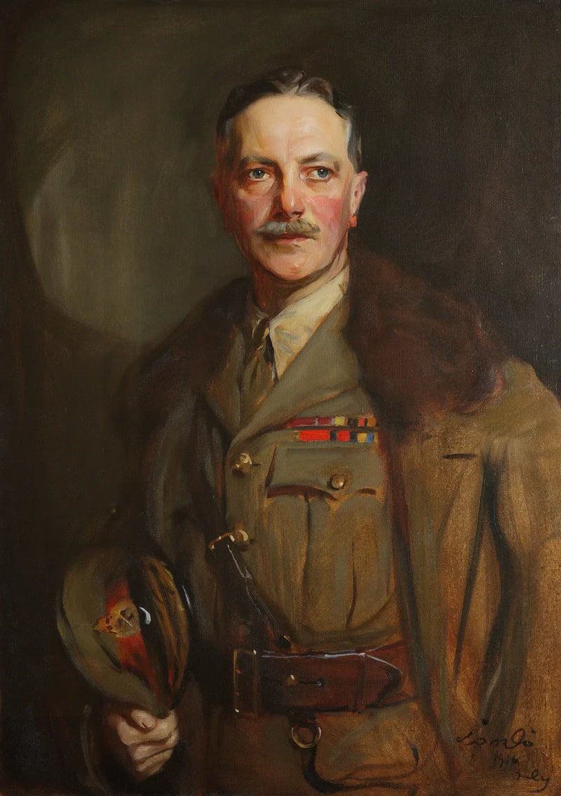 Kenraali Sir Robert Whigham, KCB, DSO, Keisarillisen armeijan varaesikuntapäällikkö - Philip de László