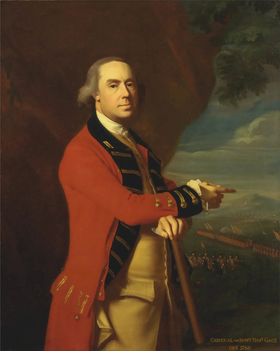 Yleinen Thomas Gage - John Singleton Copley