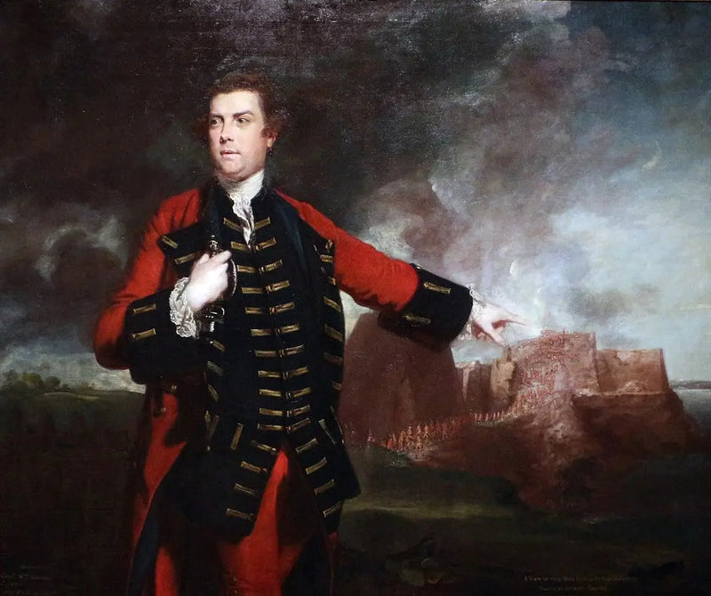 Yleinen William Keppel, hyökkäys Morro-linnaan - Joshua Reynolds
