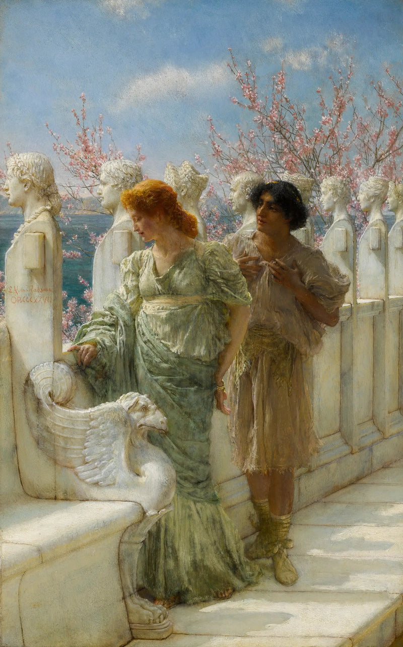 Menneet ja nykyiset sukupolvet - Lawrence Alma-Tadema