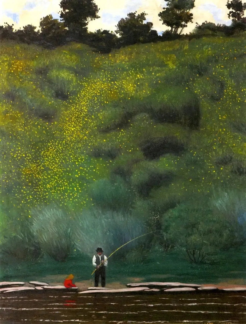 Genêtit kukassa, Avallon - Félix Vallotton