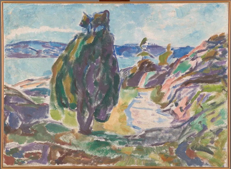 Jylhät lähellä merta - Edvard Munch