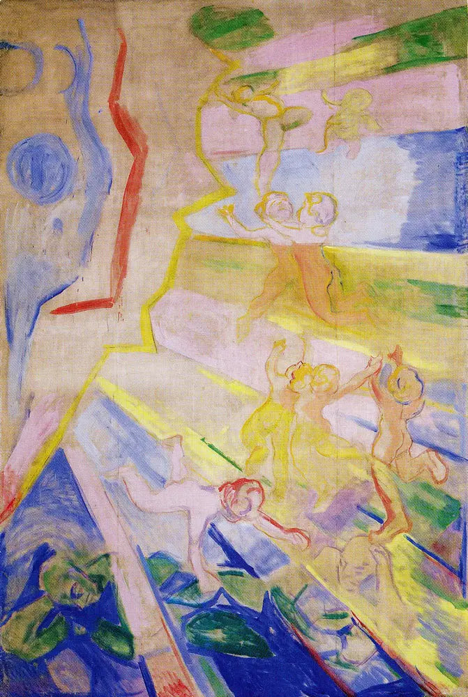 Geniet valossa - Edvard Munch